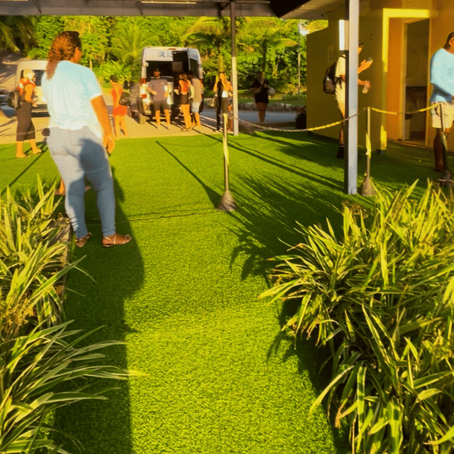 Essa é a aerea de desembarque do auto em nossa Marina Particular