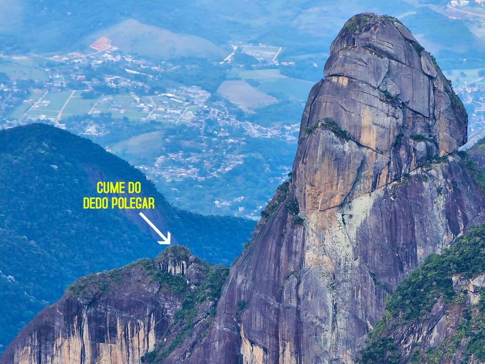 DEDO DE DEUS / POLEGAR - TERESÓPOLIS