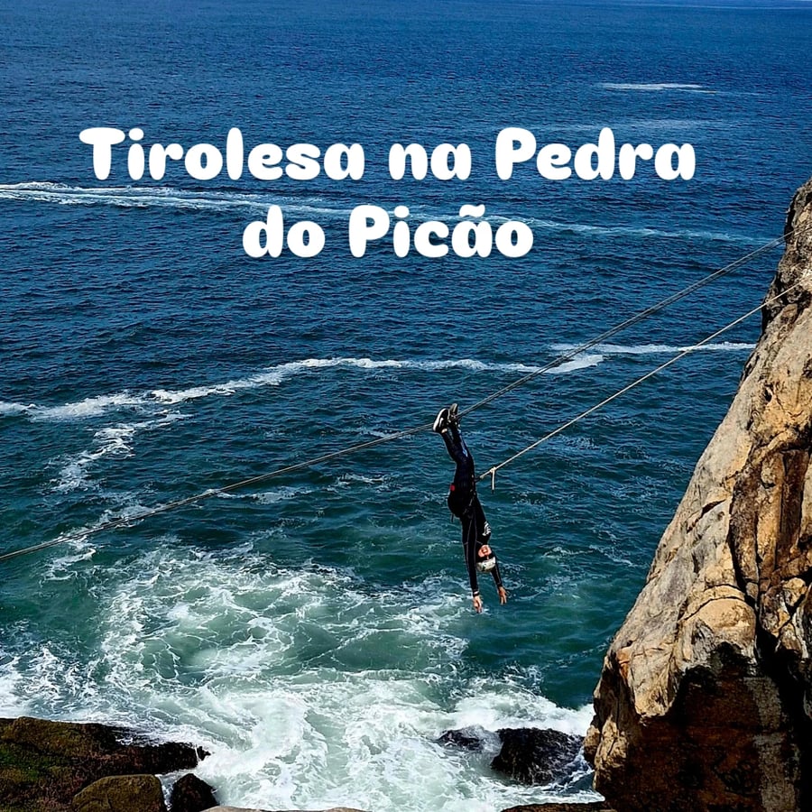 Tirolesa na Pedra do Picão