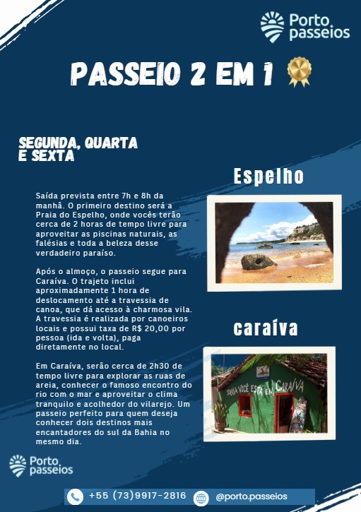 Dois lugares incriveis