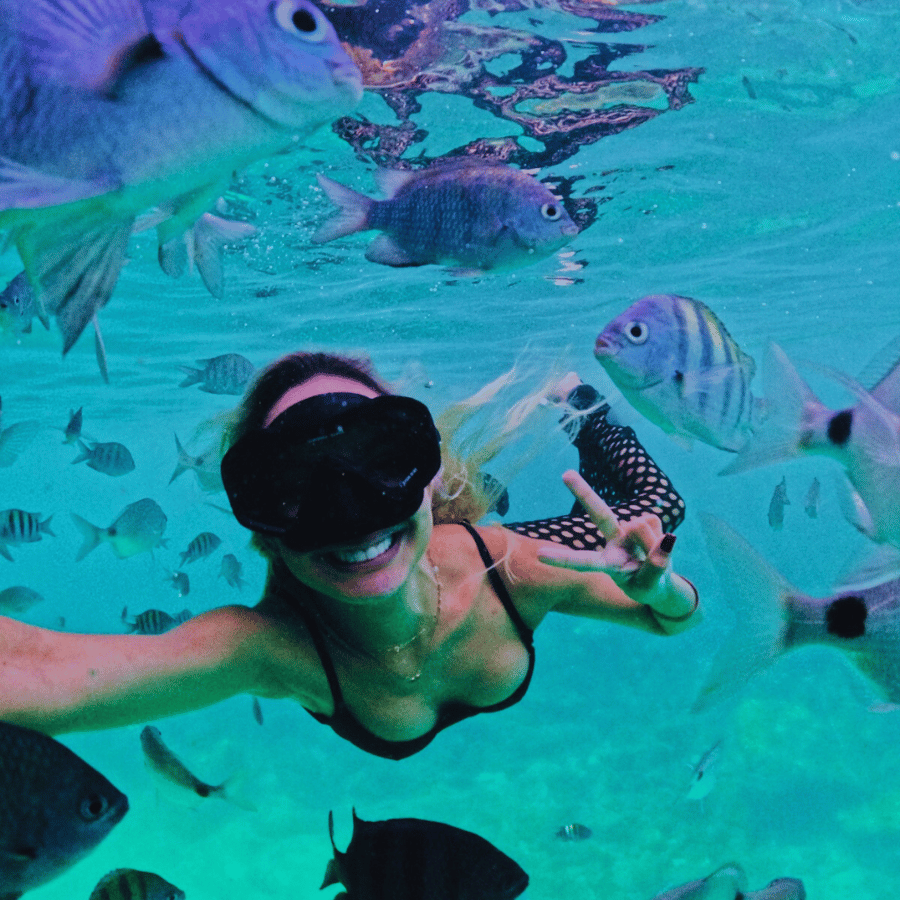 Mergulhos e sorrisos em Angra dos Reis!