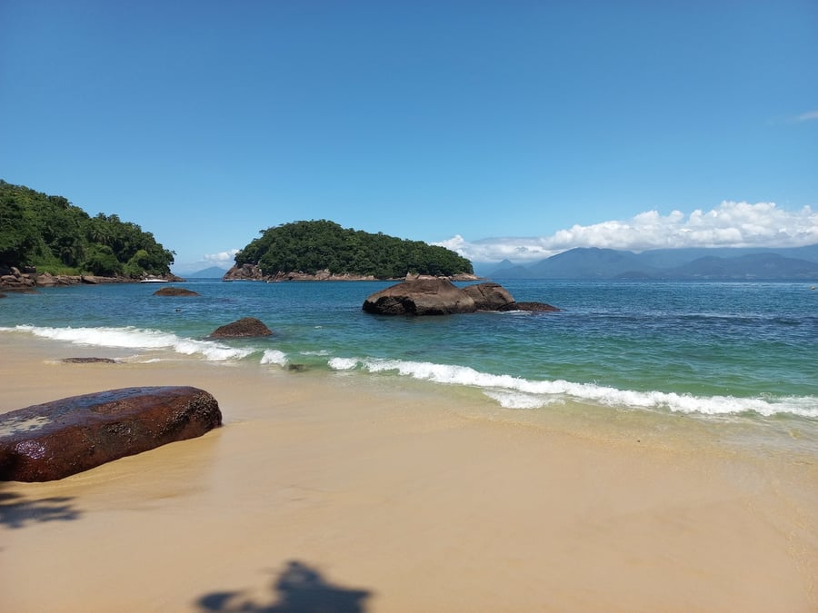 Ilha das Couves em Ubatuba-SP