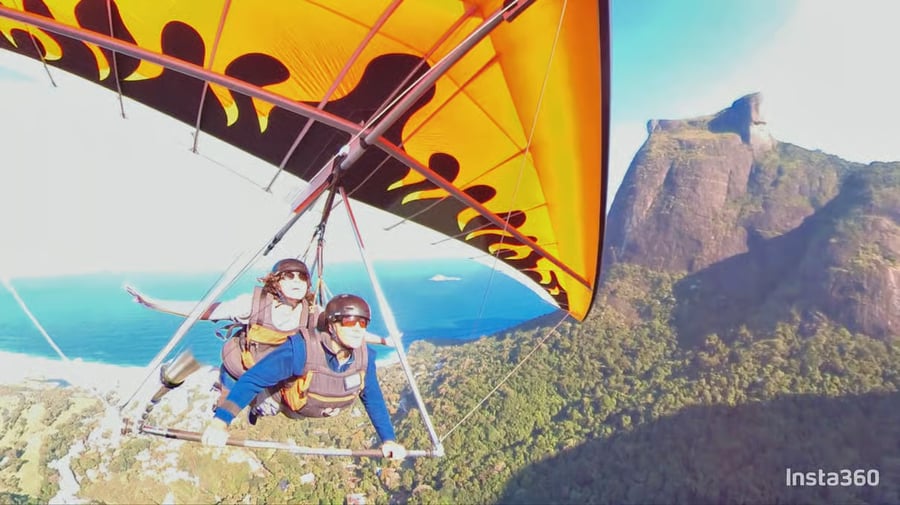 Voo de asa delta no Rio de Janeiro com instrutor - foto 7