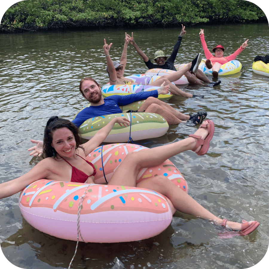 Flutuação no Rio Maracaípe