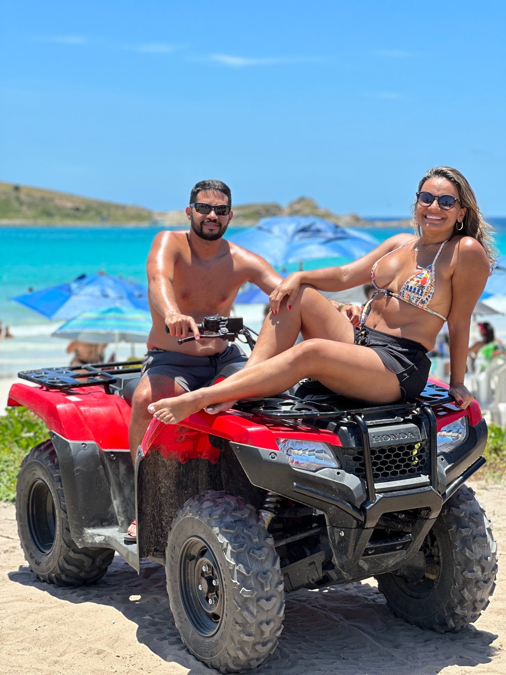 Passeio de quadriciclo em Arraial do Cabo