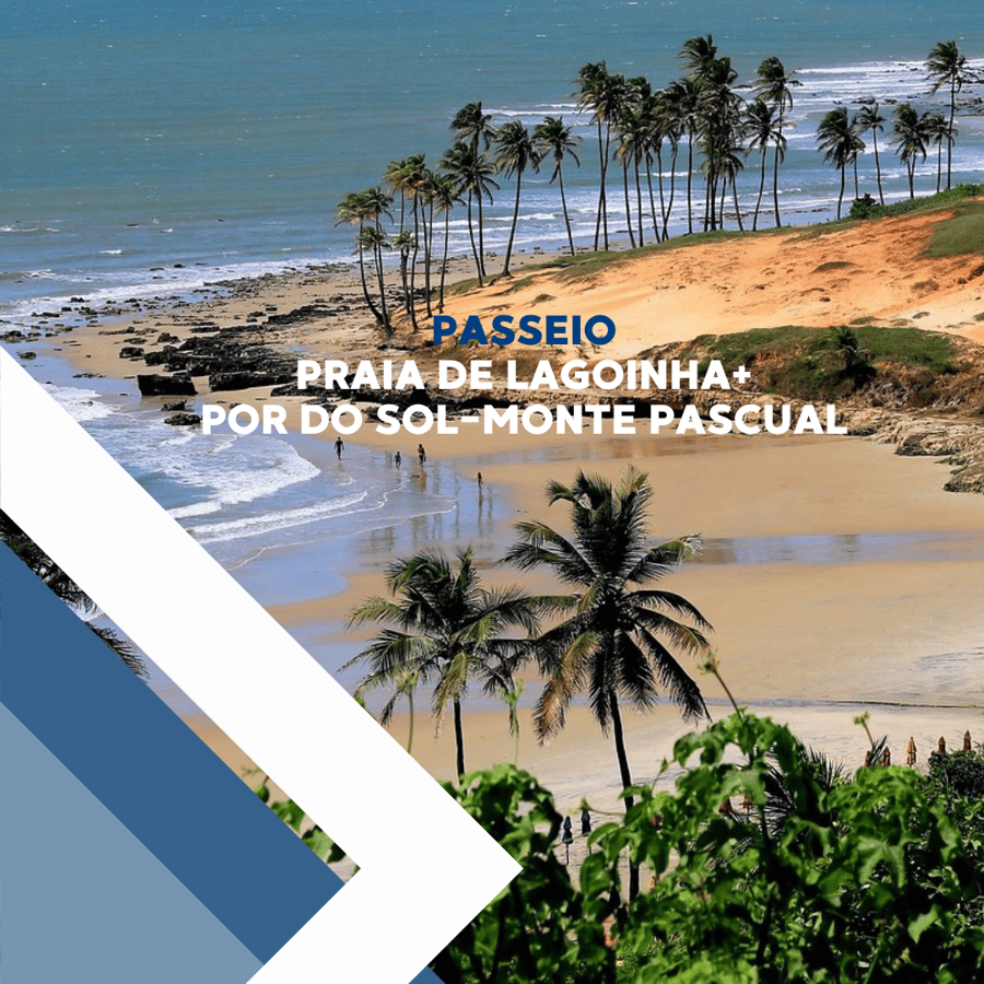 Passeio á Praia de Lagoinha com Por do sol