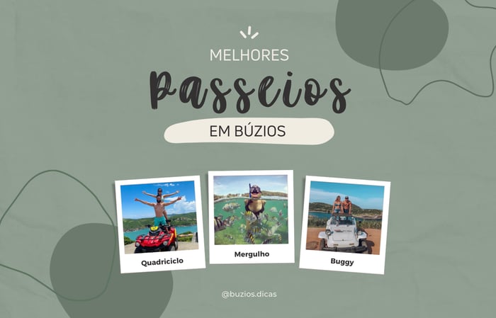 Quais os melhores passeios para fazer em Búzios - RJ?
