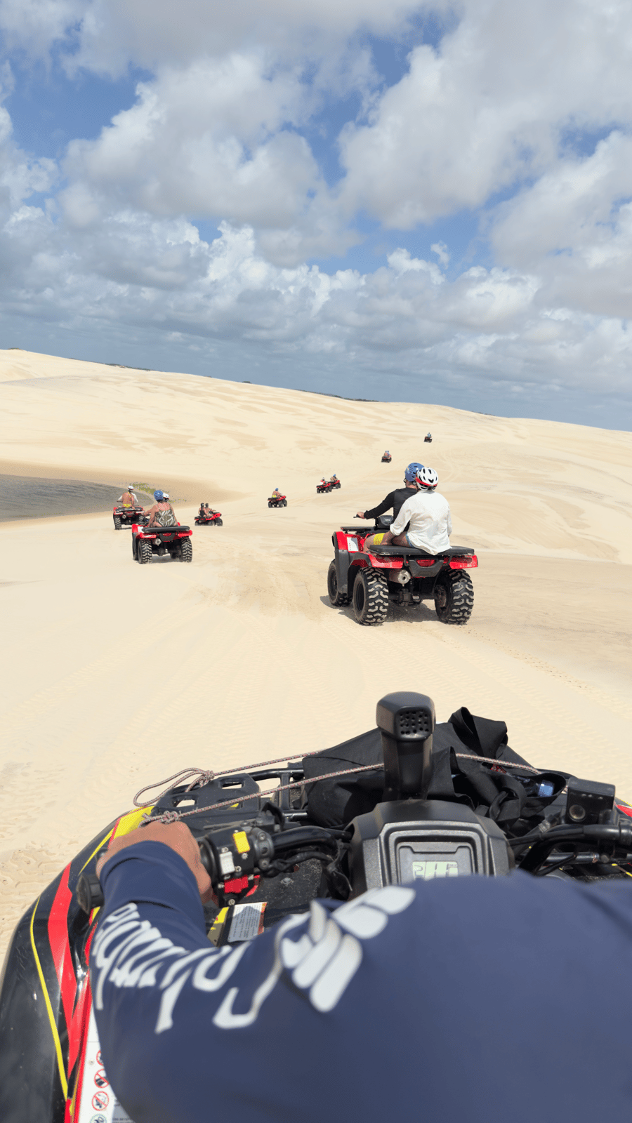 Circuito Atins em quadriciclo