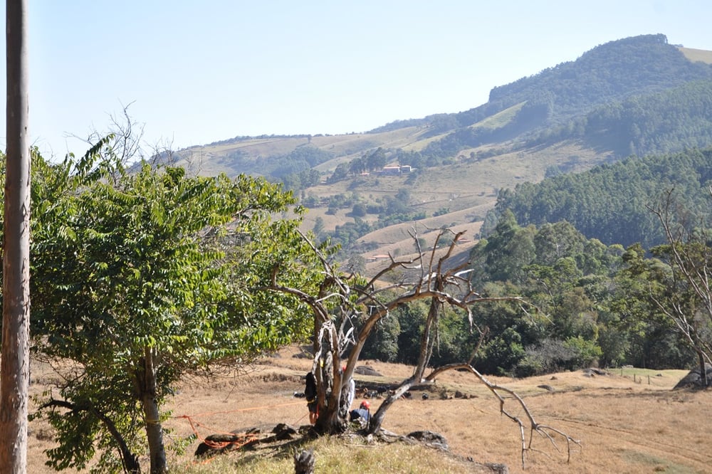 Rapel no Pico do Gavião -  45 metros