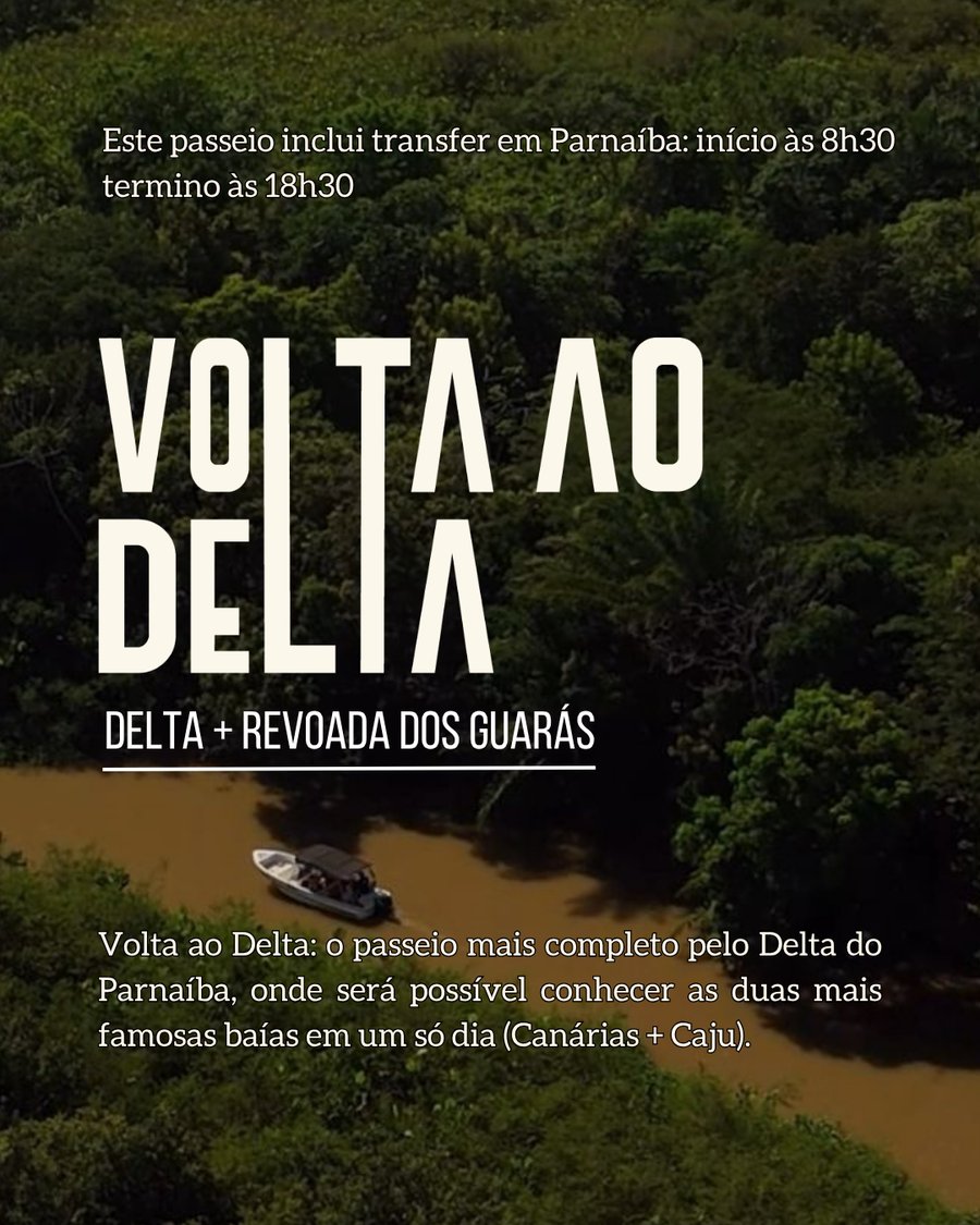 Volta ao Delta (Baía das Canárias + baía do Caju)