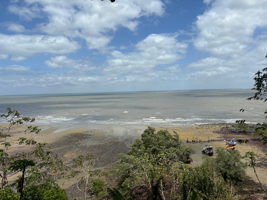 Visão de cima do Morro