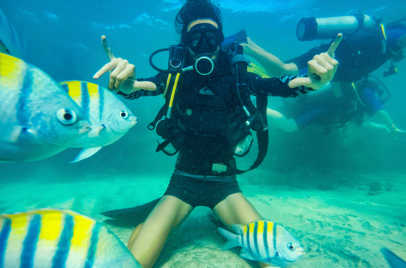 Mergulho com Cilindro