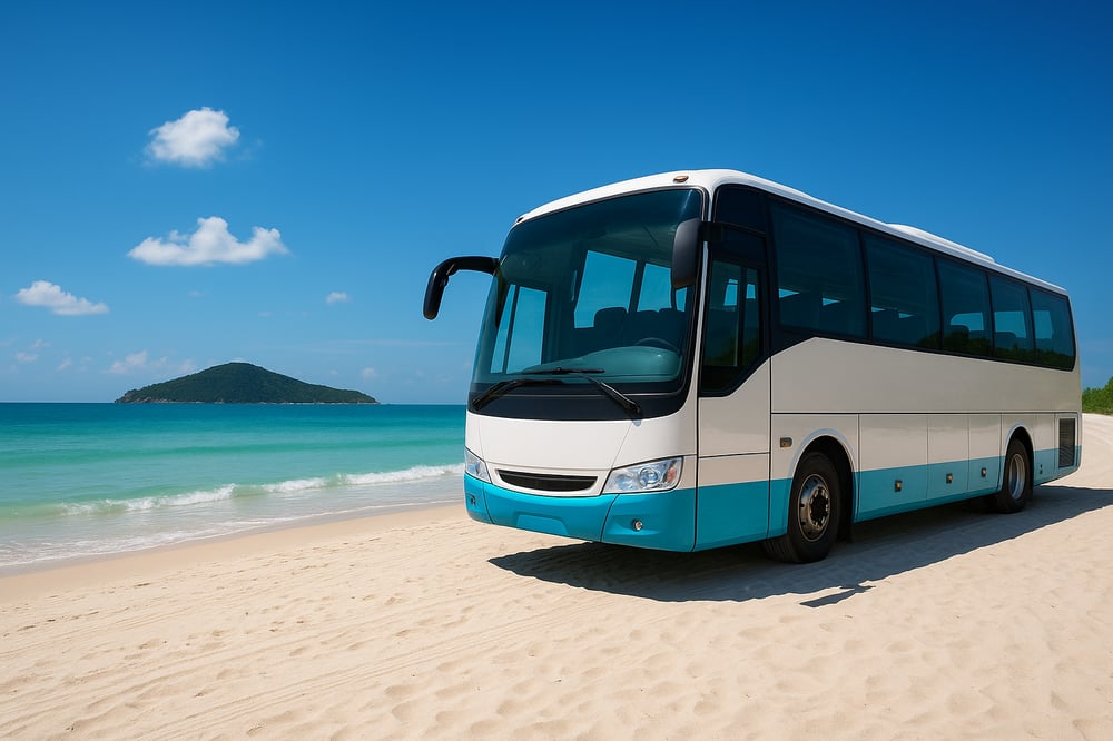 Transfer Coletivo para Arraial do Cabo, Búzios ou Angra dos Reis saindo do Rio