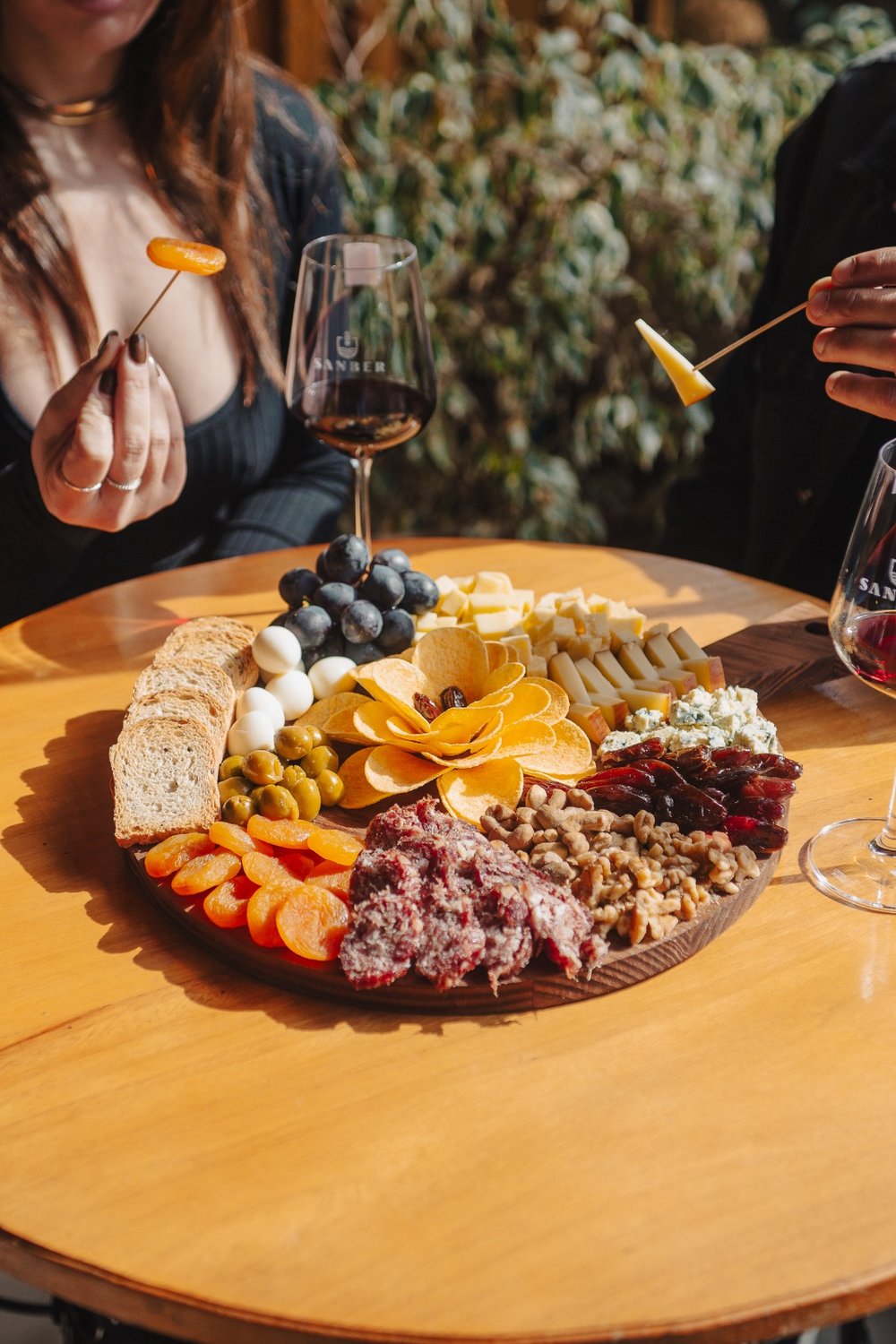 Tudo pensado para harmonizar com nossos vinhos.