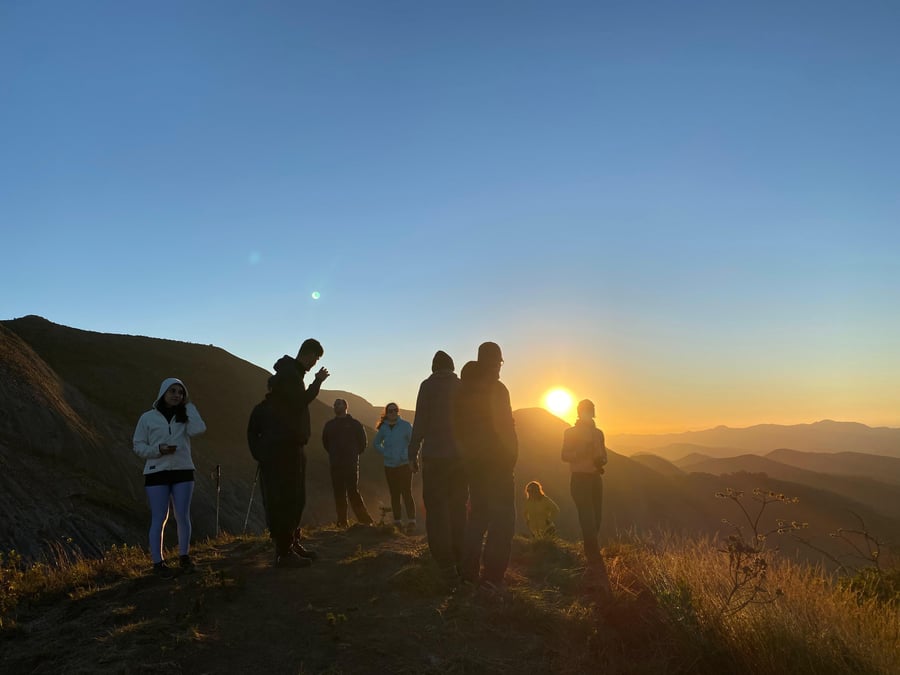 Pôr do Sol nos Dois Bicos