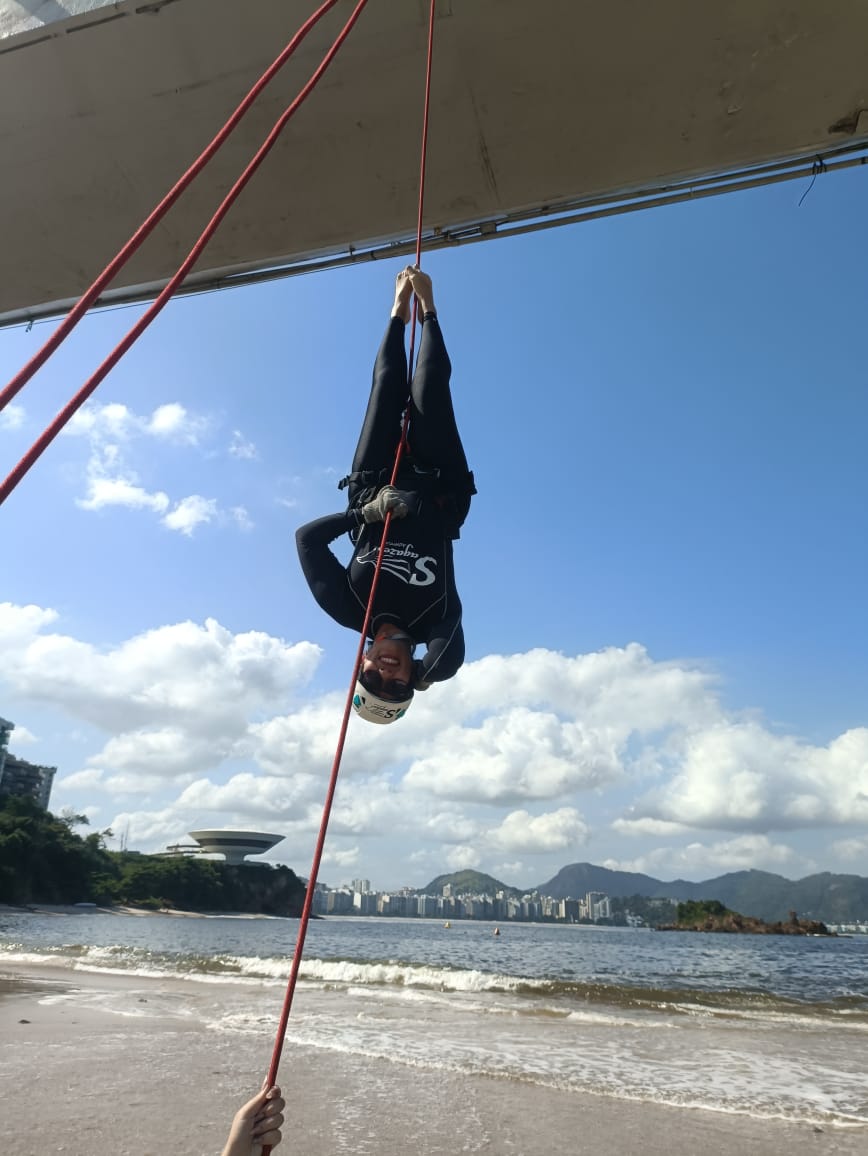 Rapel na Ponte da Boa Viagem 
