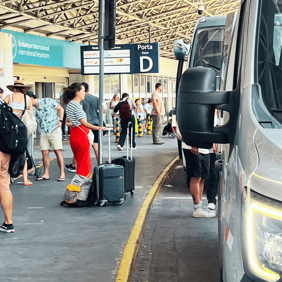 Embarque dentro dos aeroportos 