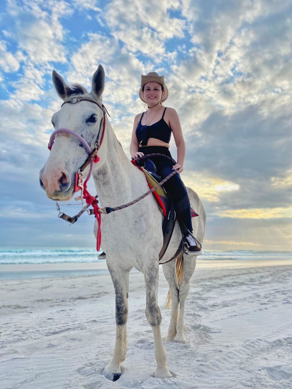 PASSEIO A CAVALO NA PRAIA GRANDE