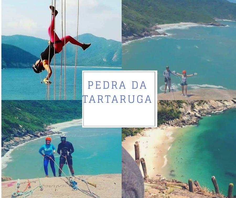 Rapel  na Pedra da Tartaruga