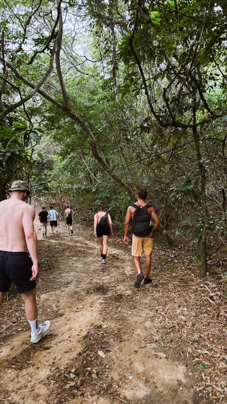 La caminata hasta la cima