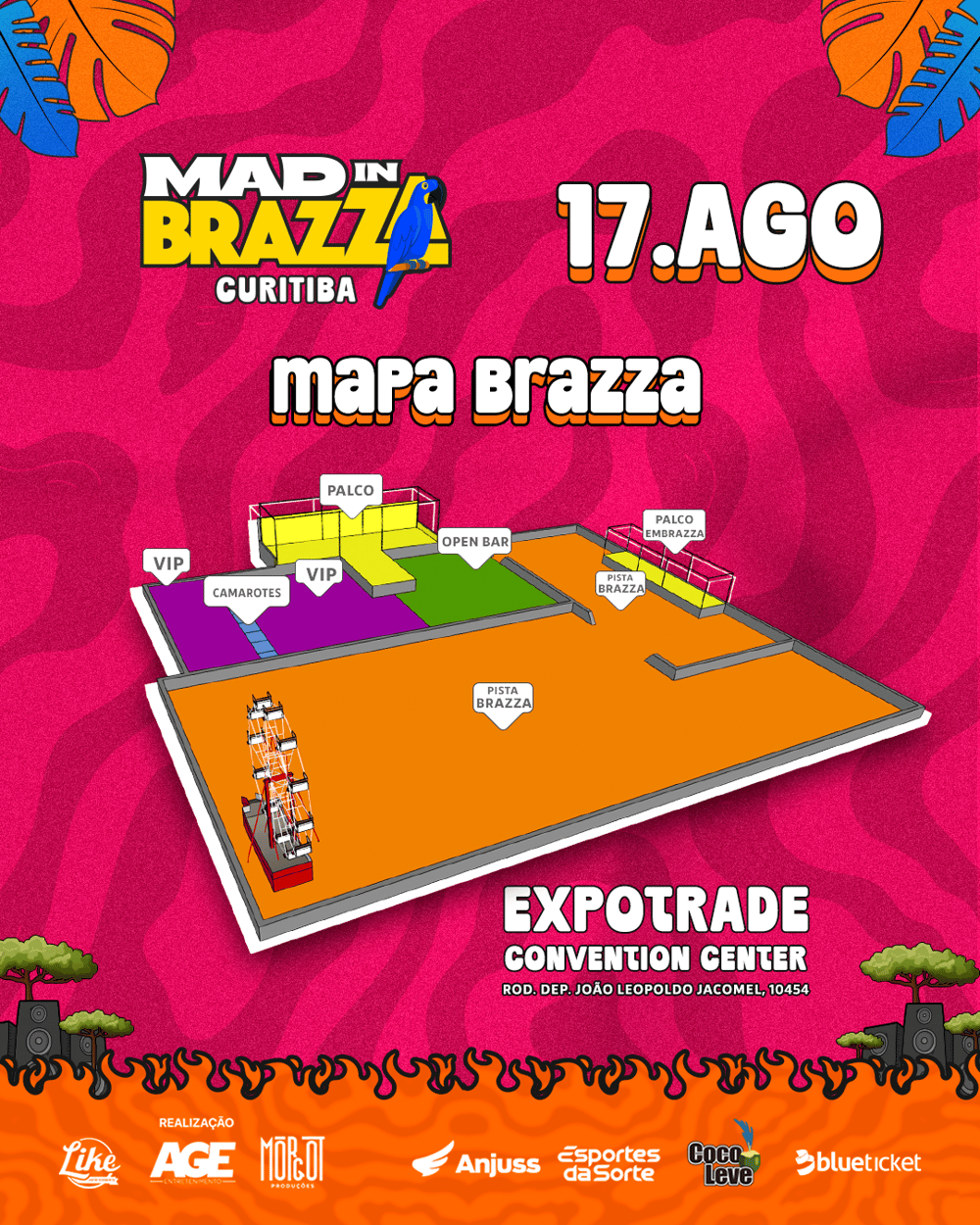17/08 | Curitiba - 3º Edição - Mad In Brazza 2024 