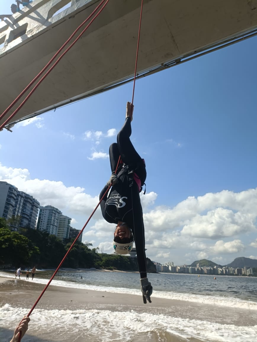 Rapel na Ponte da Boa Viagem 