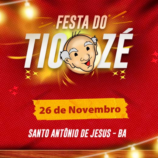  Ingresso da Festa do Tio Zé+Bate Volta 