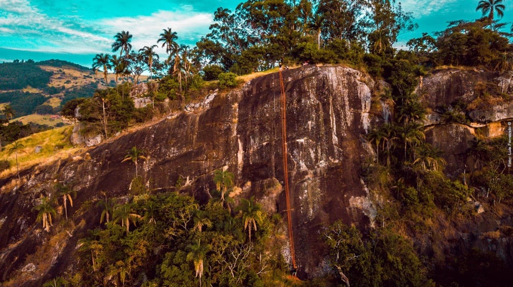 Rapel no Pico do Gavião -  45 metros