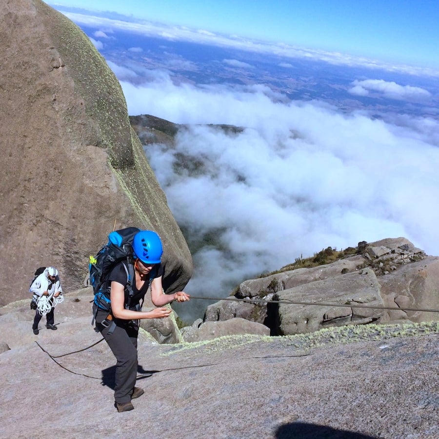 Trechos de corda e Rapel de 50m!