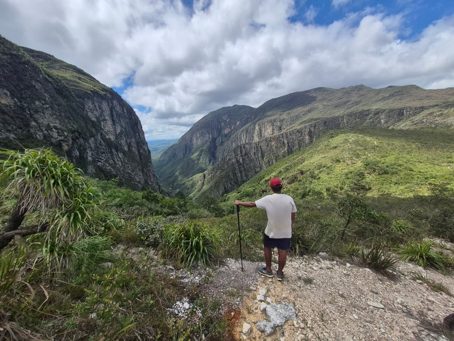 No alto do Travessão, a imensidão revela o verdadeiro sentido da travessia.