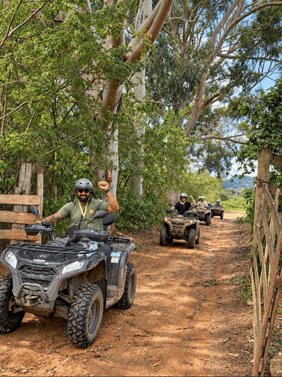 Passeio de quadriciclo em Búzios