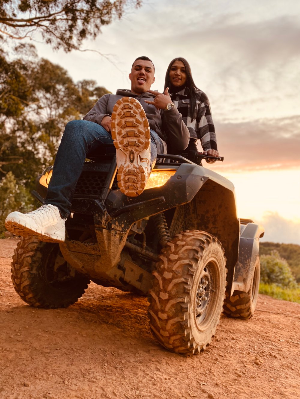 Passeio de quadriciclo 
