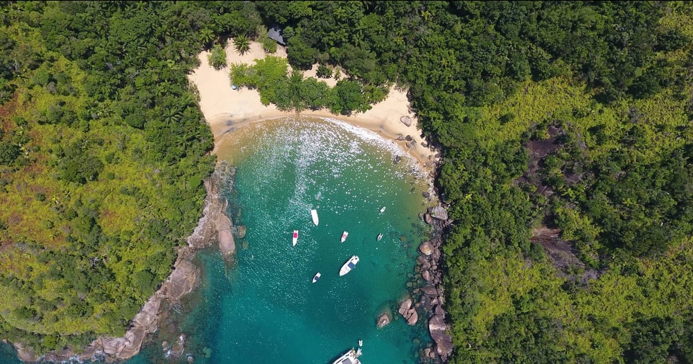 Batismo de mergulho - Ilha Anchieta
