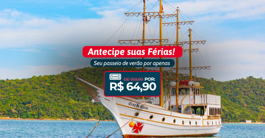 Passeio de Barco: Fortaleza de Anhatomirim + Golfinhos (com guia)
