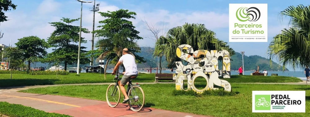Tour ciclístico pelos monumentos dos jardins de Santos (para quem já possui bicicleta).