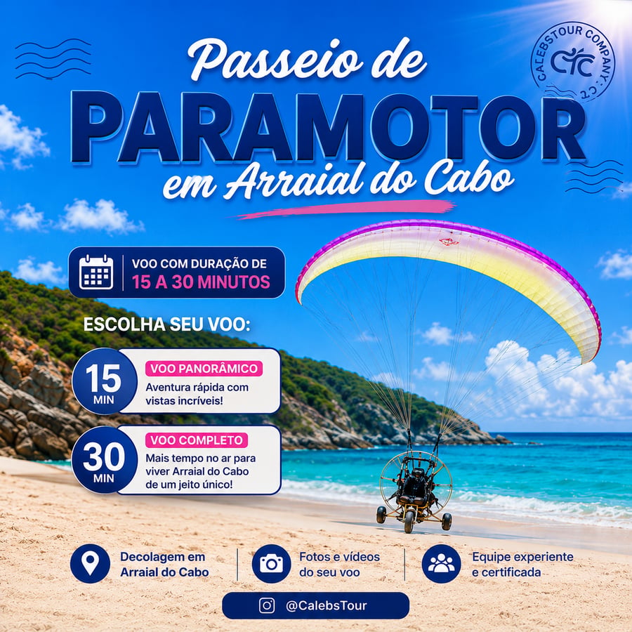 Voo de Paramotor