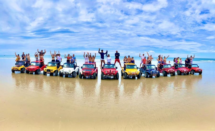 Buggy em morro branco 