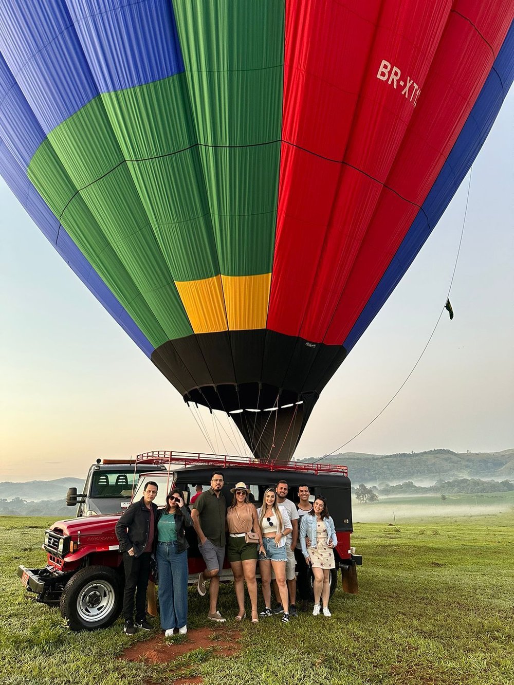 Passeio de balão em Tiradentes 