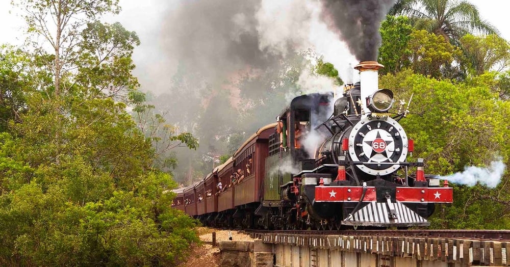 Passeio de Maria Fumaça