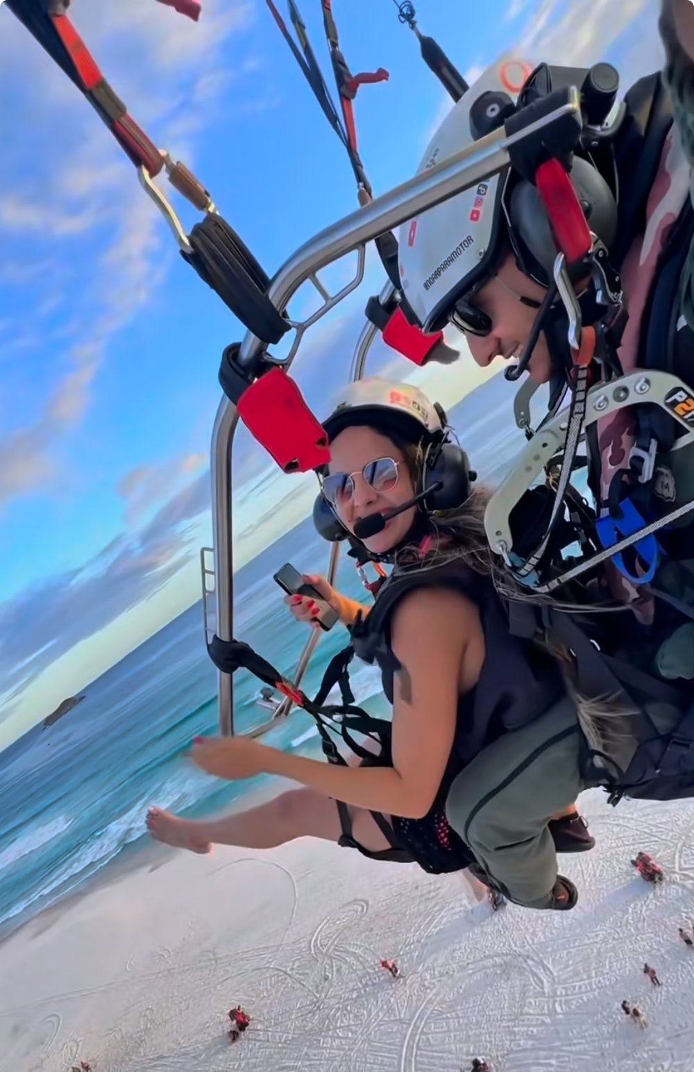 Voo de Paramotor em Arraial do Cabo