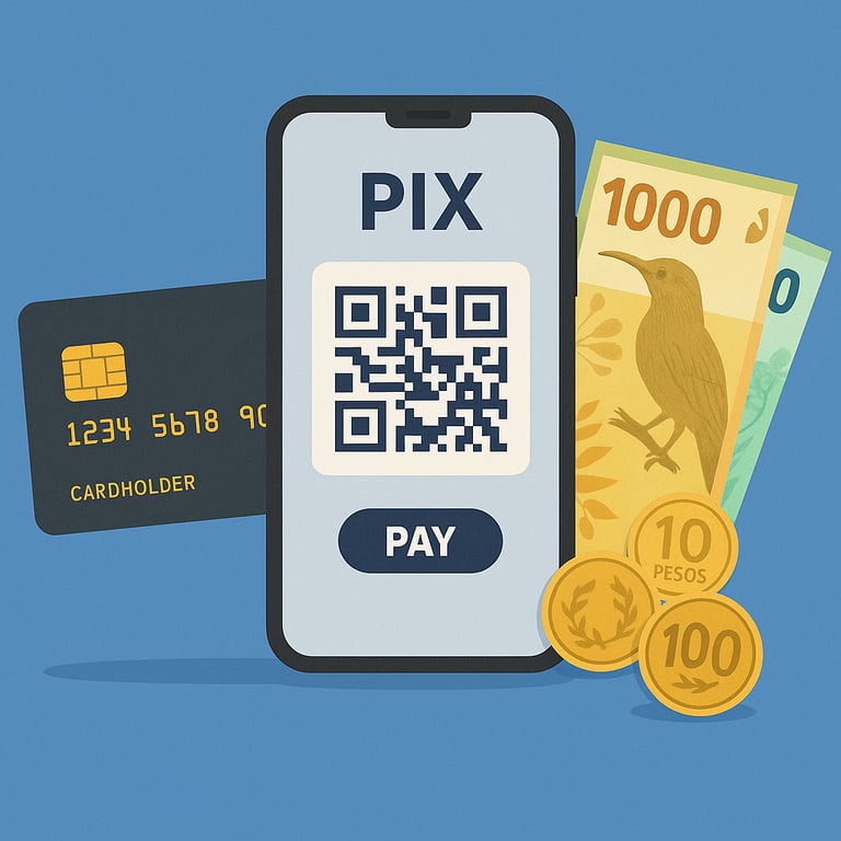 ﻿Cartões, Pix, Dinheiro Vivo: Qual a Melhor Forma de Pagar em Bariloche?