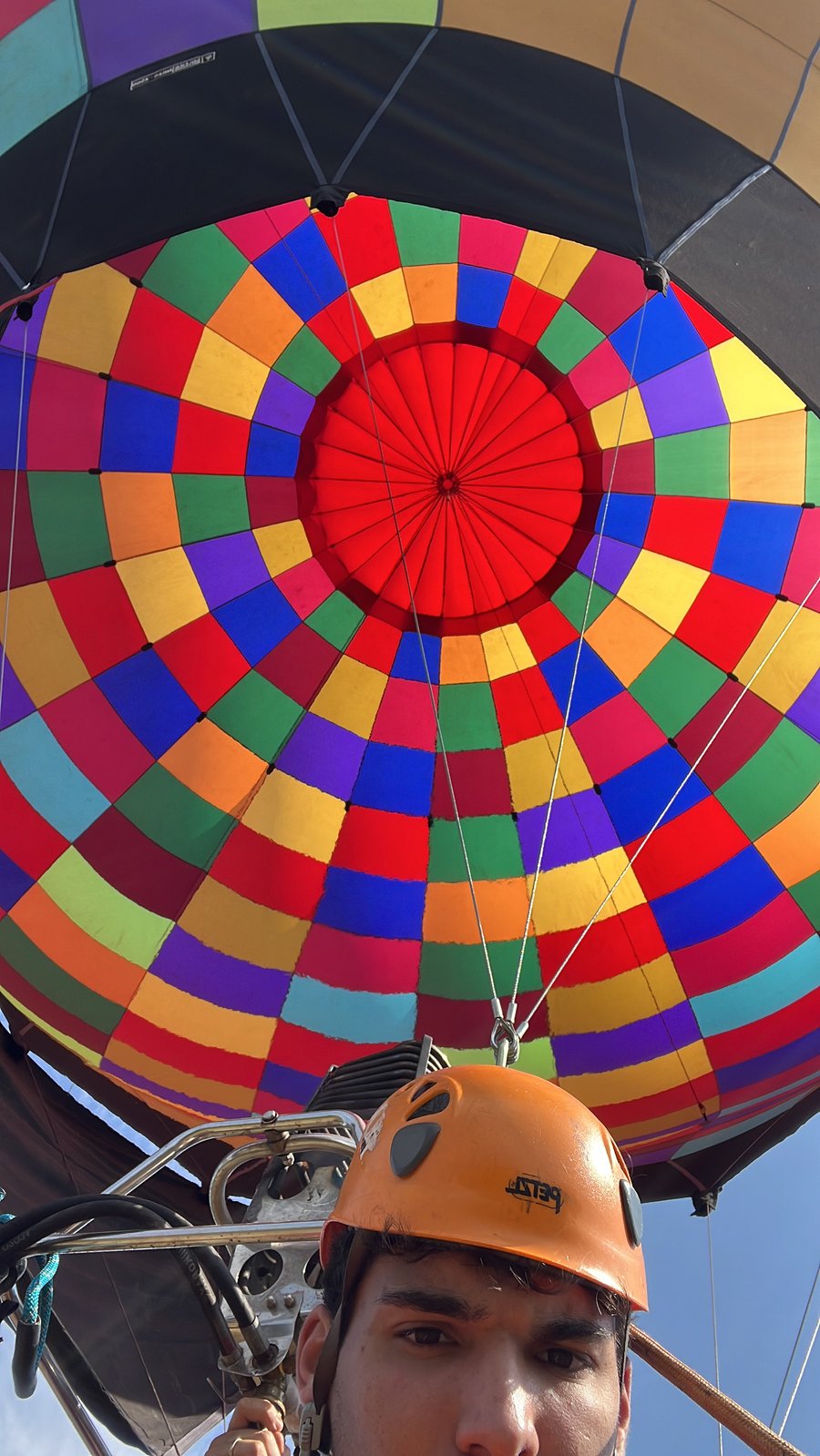 Rapel no balão em Tiradentes