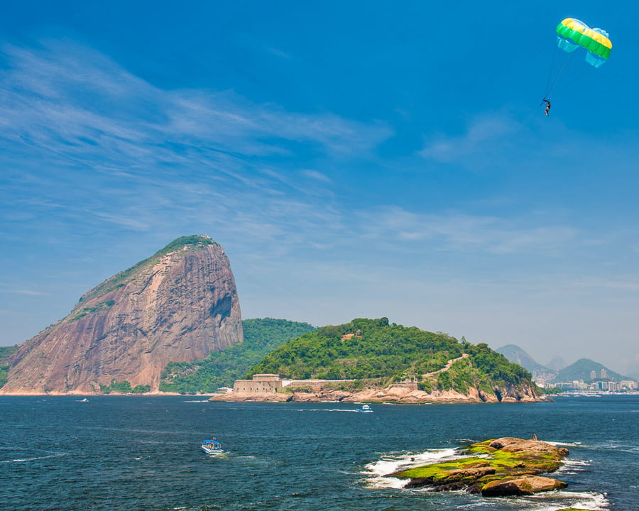 Voo de Parasail no Rio de Janeiro - Kmon Adventure