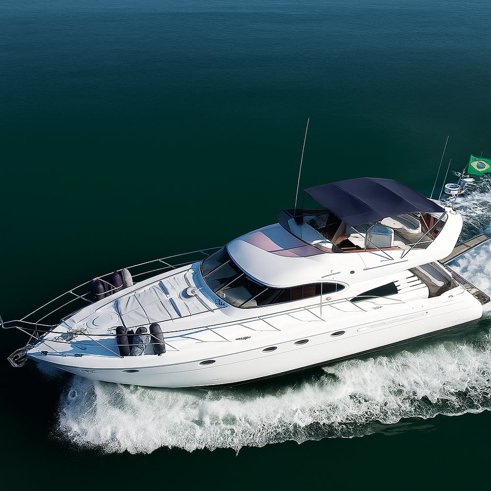 Baia Norte │Fairline 550 Fly  │15 Pessoas │