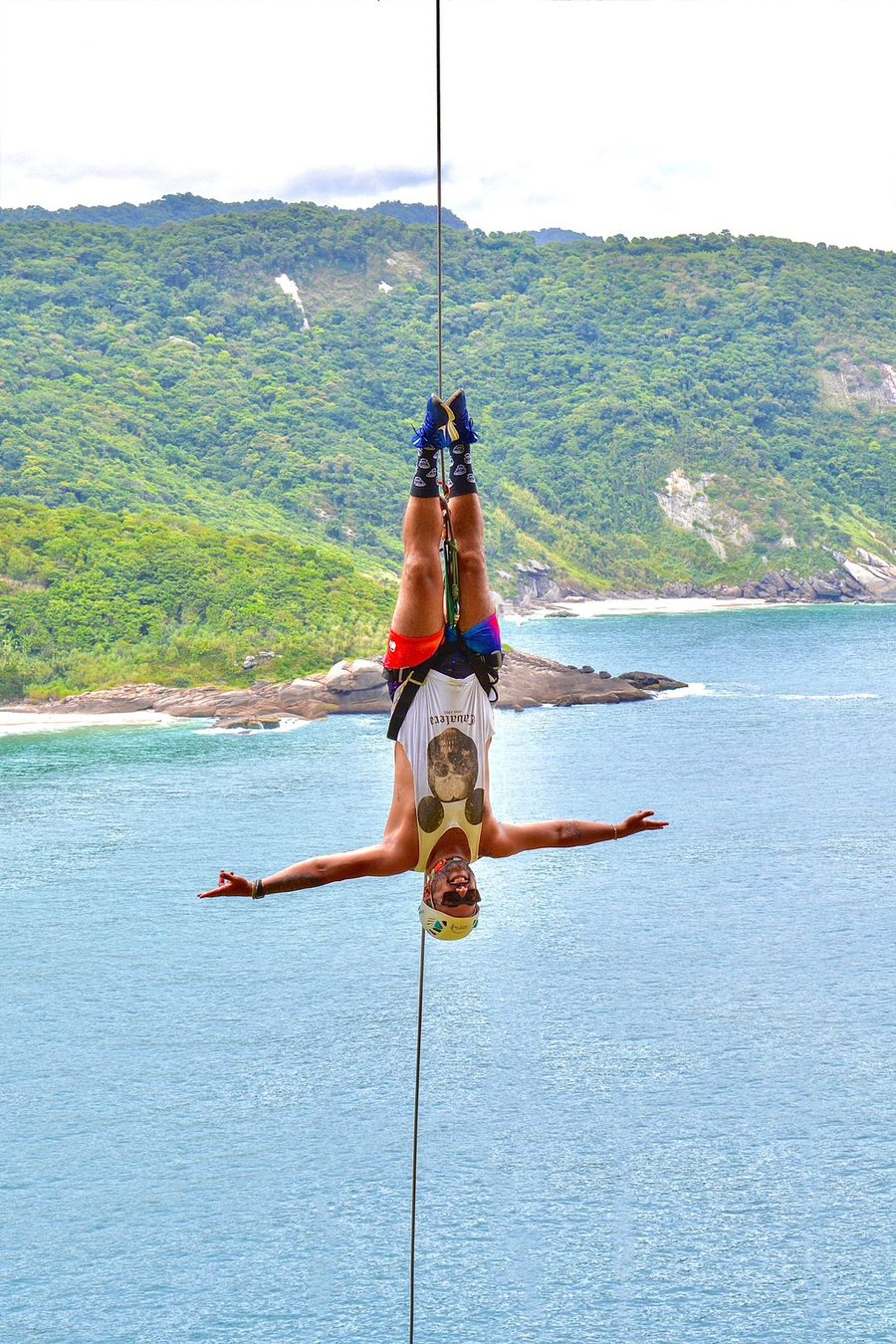 Rapel na Pedra Tartaruga Guaratiba