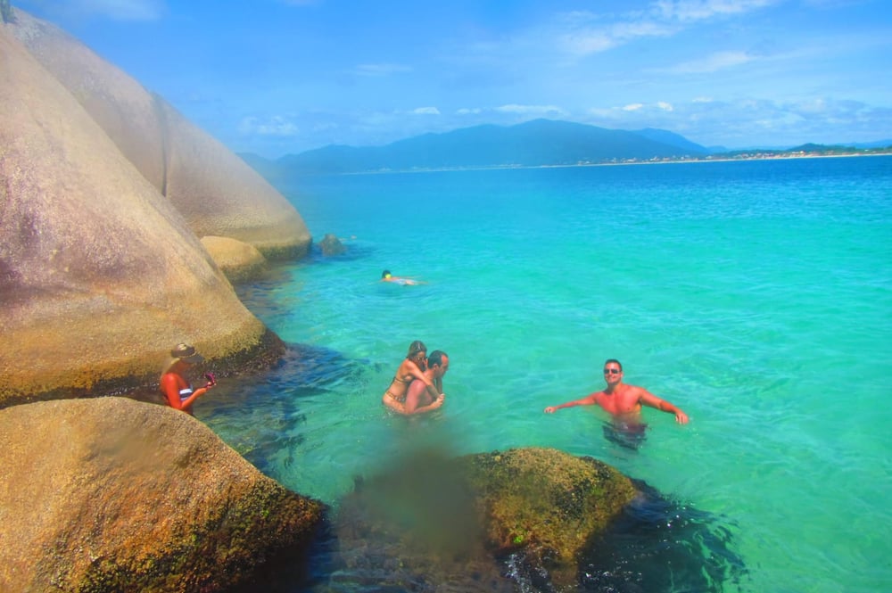 ILHA DO CAMPECHE DE LANCHA