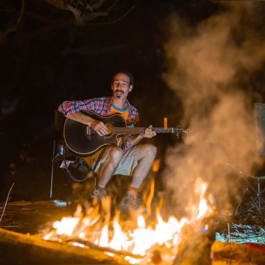 Camping de montanha pet friendly