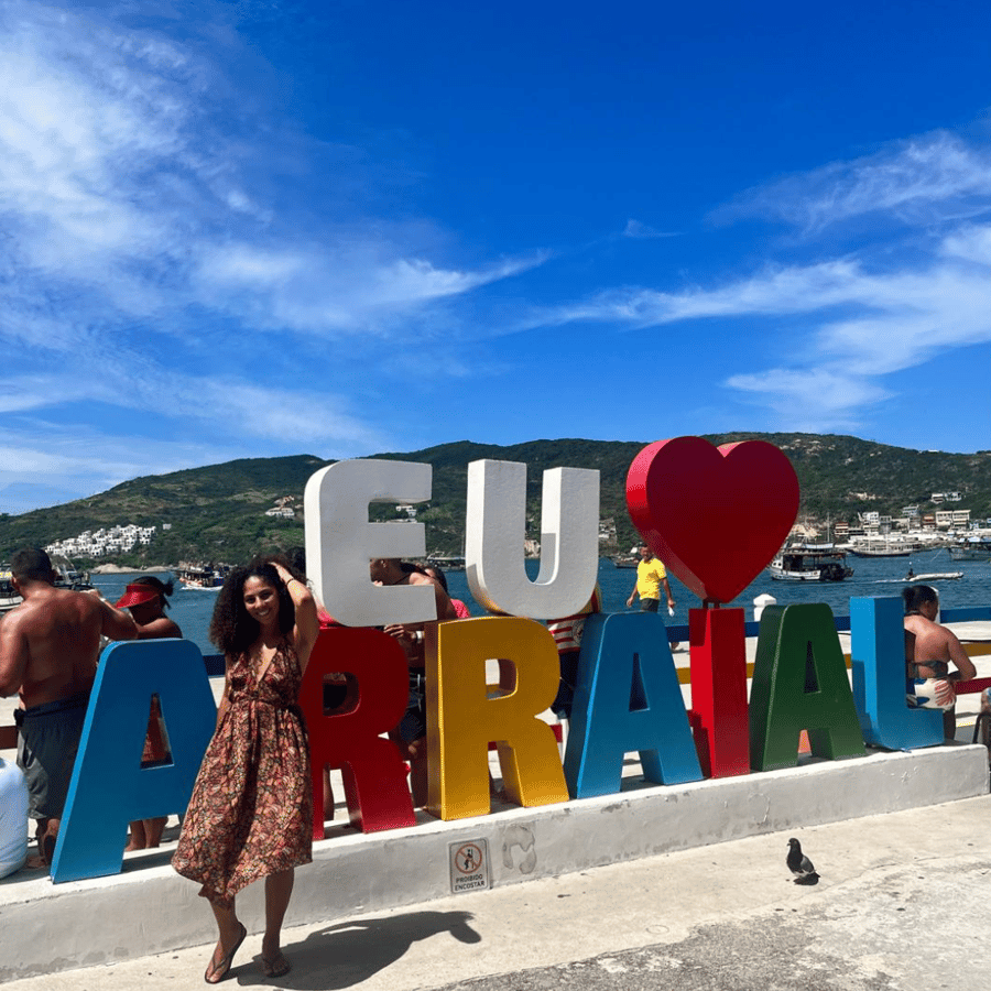 tudo isso em Arraial do Cabo...