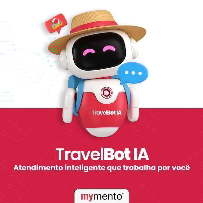 Lançamento TravelBot IA: o chatbot inteligente da mymento para empresas de turismo