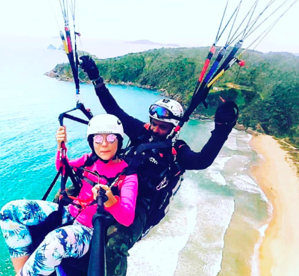 Vôo Duplo de Parapente